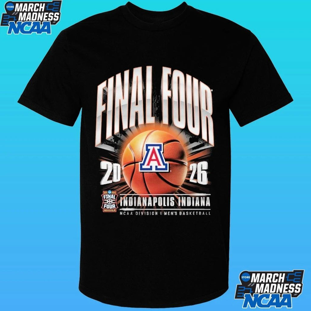 Arizona Wildcats Women’s 2026 Ncaa Men’s Basketball Tournament March Madness Final Four Shirt