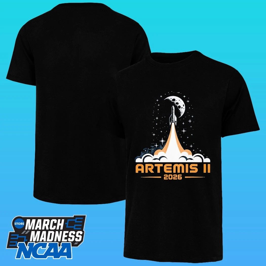 Artemis II Moon Launch 2026 Mission Shirt