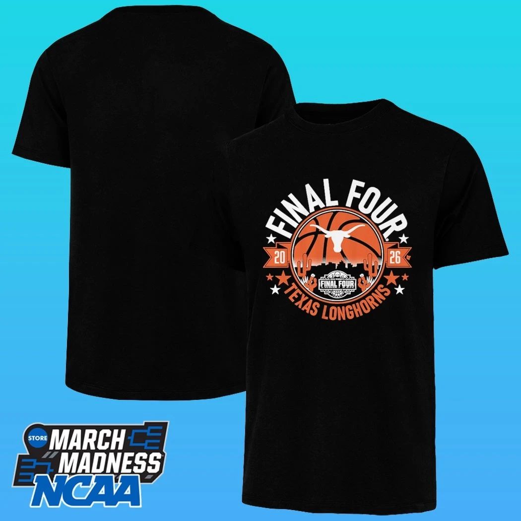 Texas Longhorns WBB 2026 NCAA Men’s Final Four Shirt
