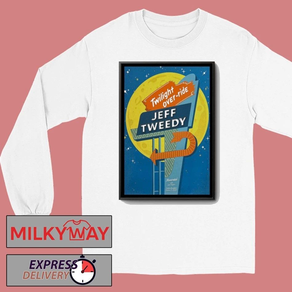 Jeff Tweedy Théâtre Beanfield in Montréal Oct 11 2025 Poster New shirt