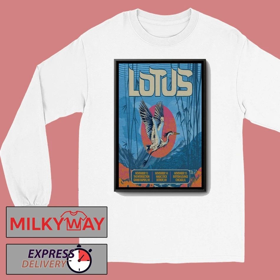 Lotus Nov 15 2025 Chicago IL Poster shirt