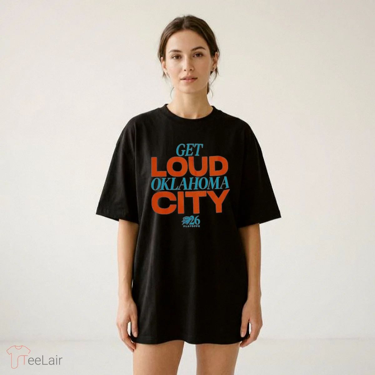 Get Loud Oklahoma City Thunder Get Ready To Get Loud For Game 2, OKC 2026 Playoffs Shirt