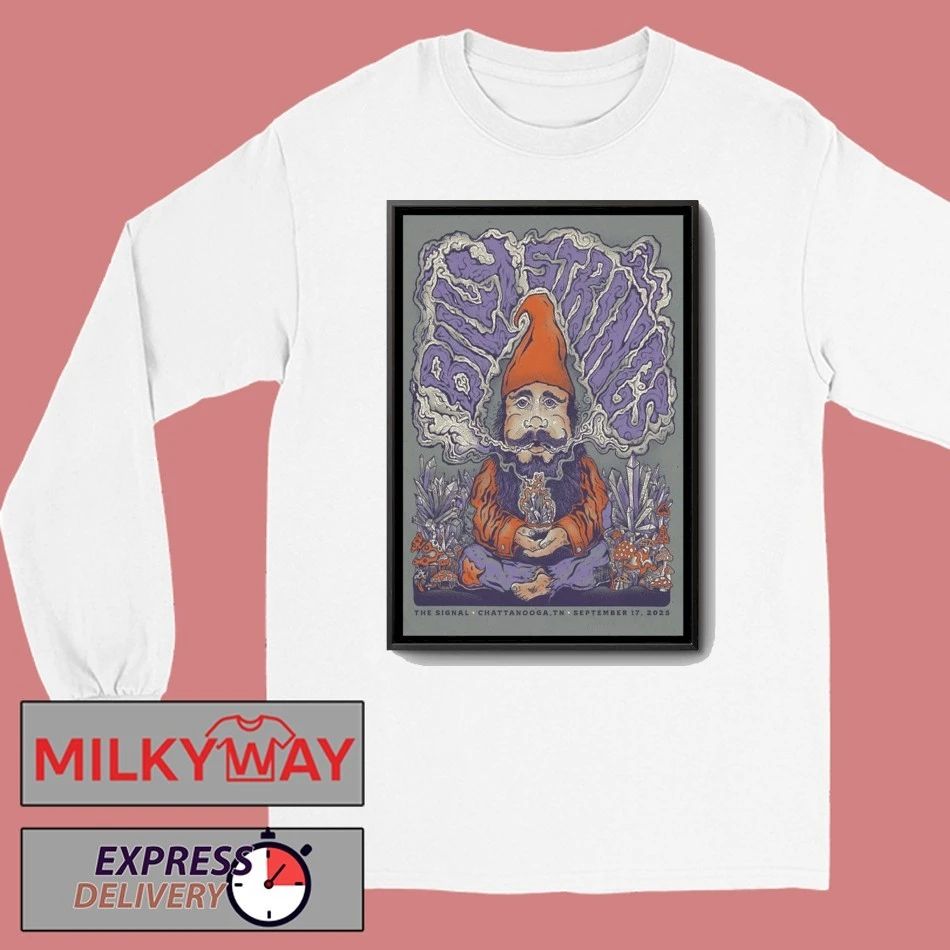 Billy Strings Chattanooga Poster September 17 2025 shirt
