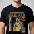 Michigan Wolverines Men’S Basketball Campus Ink Yaxel Lendeborg Final Four T-Shirt