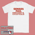 Senses Fail Tour Chicago, IL 09.19 + 09.20, 2025 Shirt