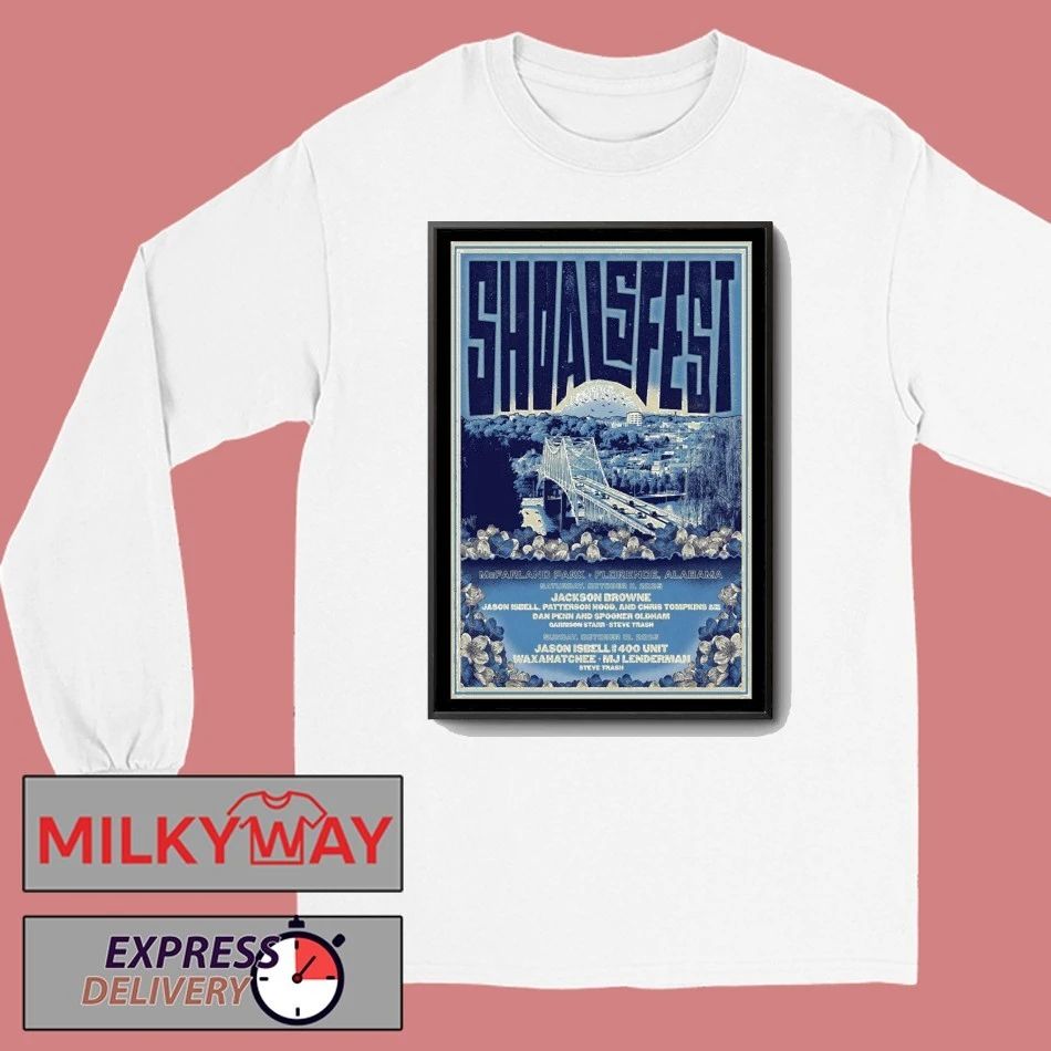ShoalsFest Oct 11 2025 Florence, Alabama Poster shirt
