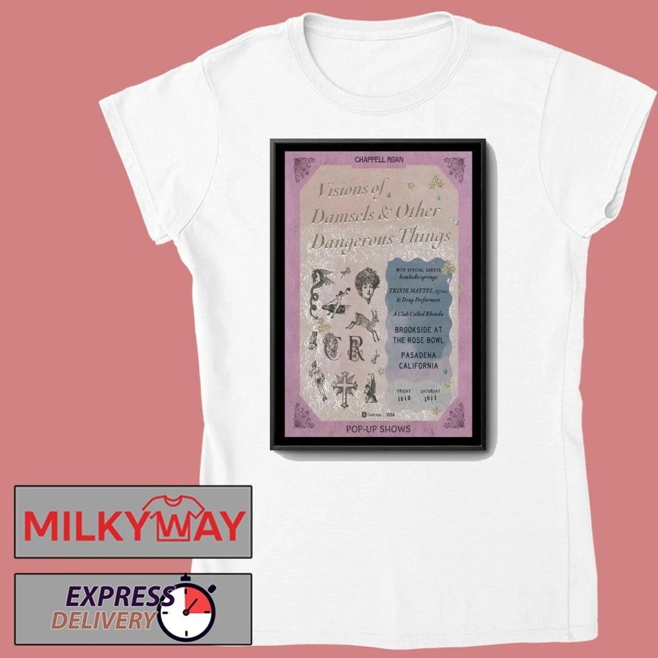 Chappell Roan Tour Pasadena, California 2025 Poster shirt