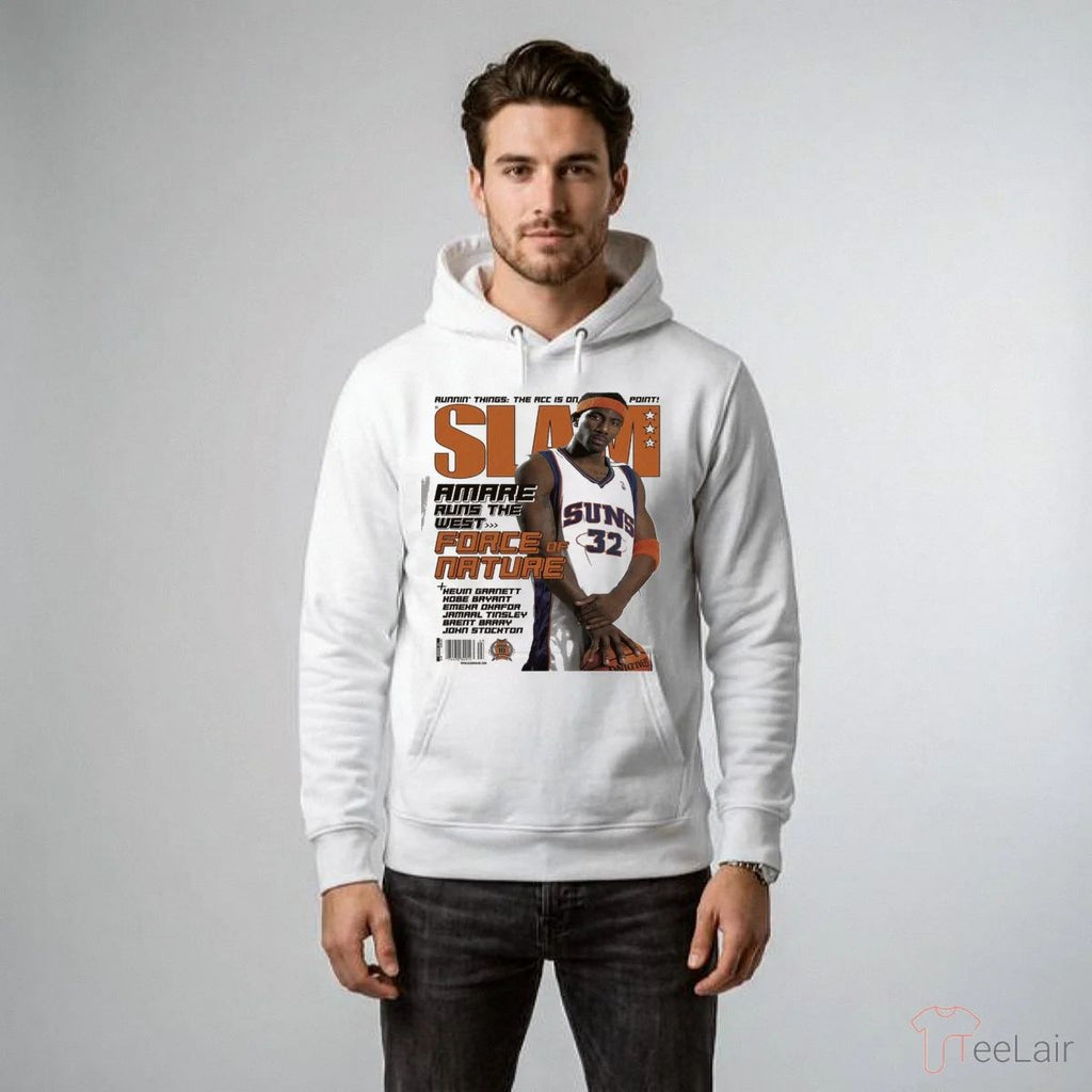 Slam Magazine Amare Runs The West Force Of Nature 2026 Shirt