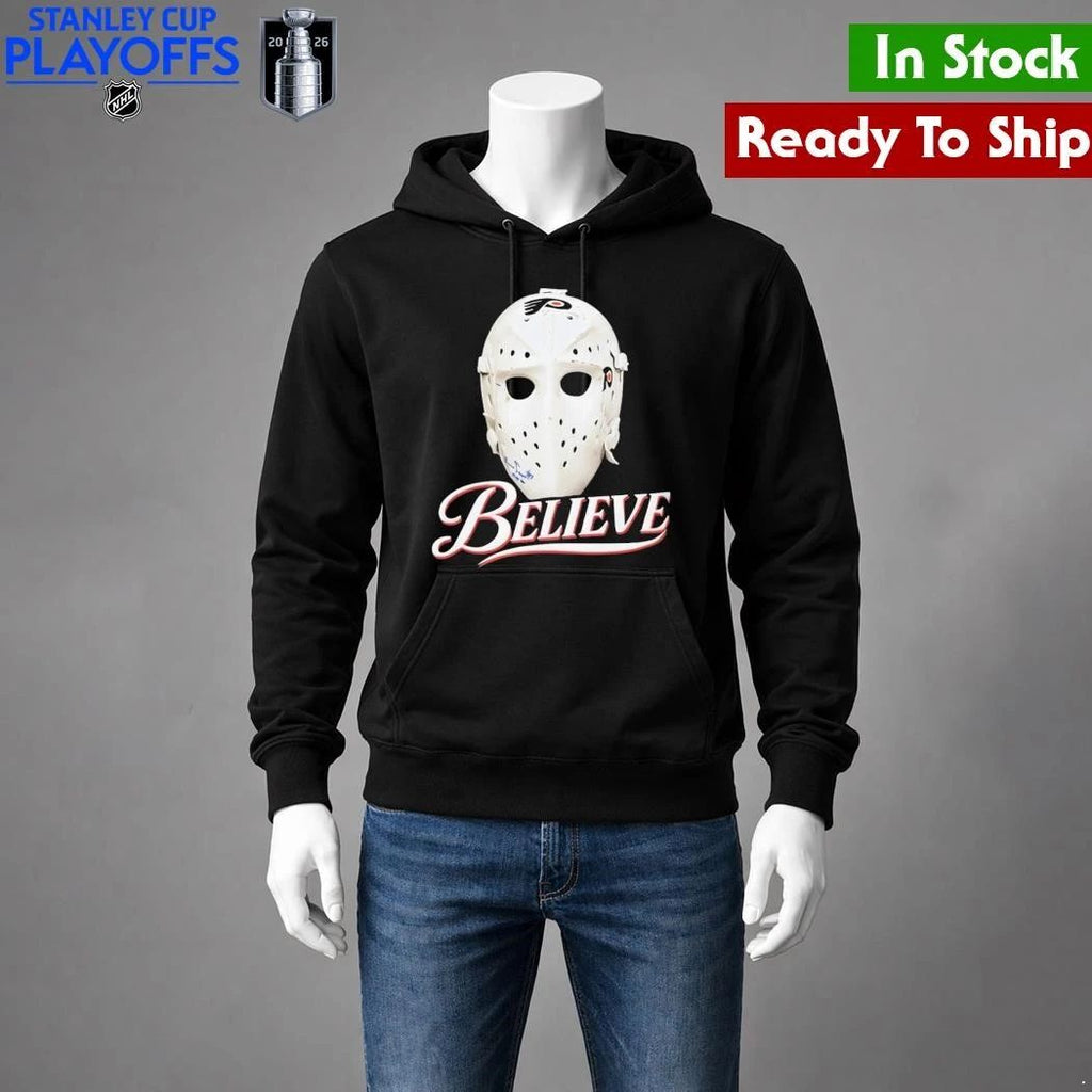 Parent Believe Mask Philadelphia Flyers Shirt