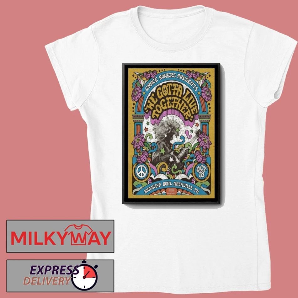 Grace Bowers October 18 2025 Nashville, TN Poster shirt