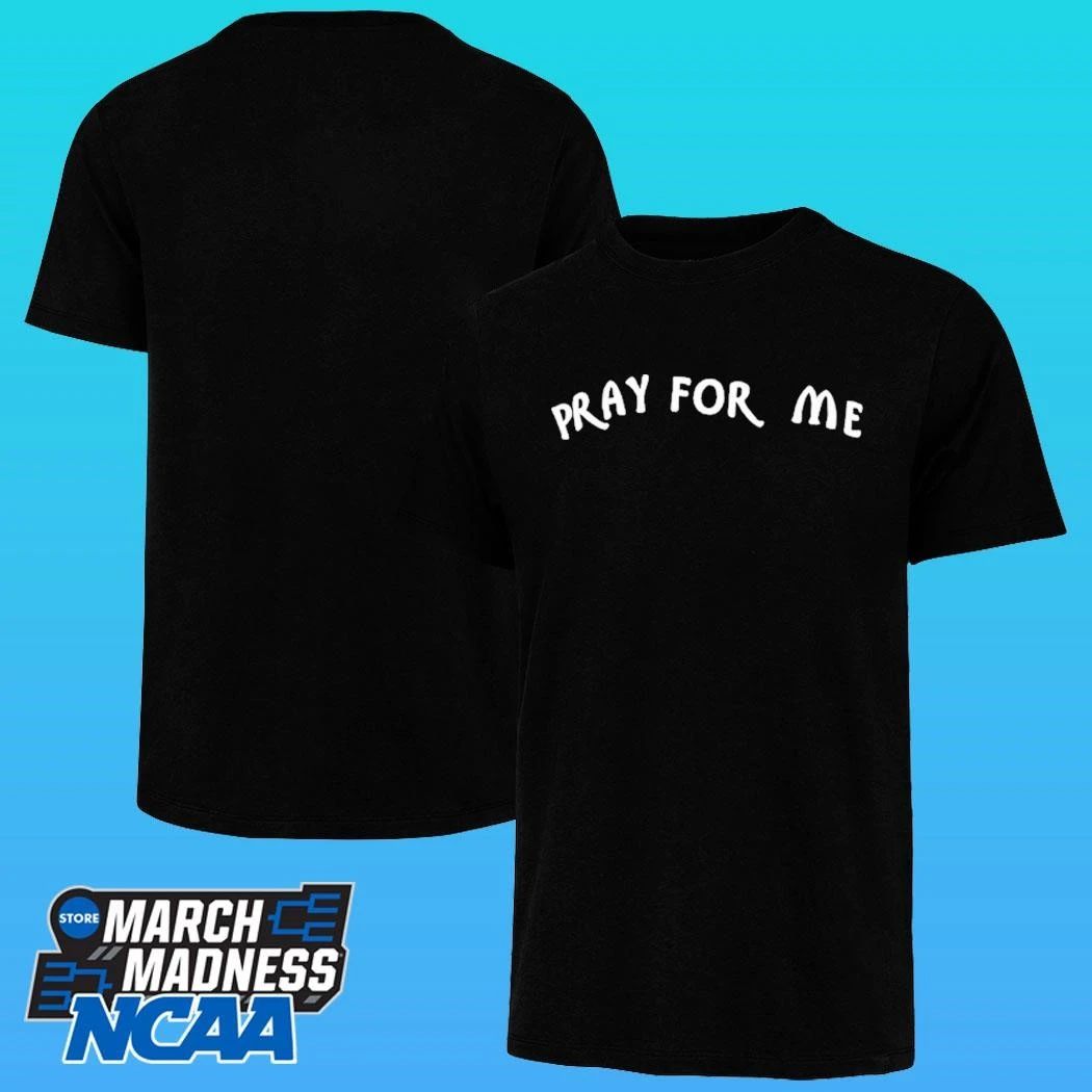 Justin Wearing Pray For Me Shirt
