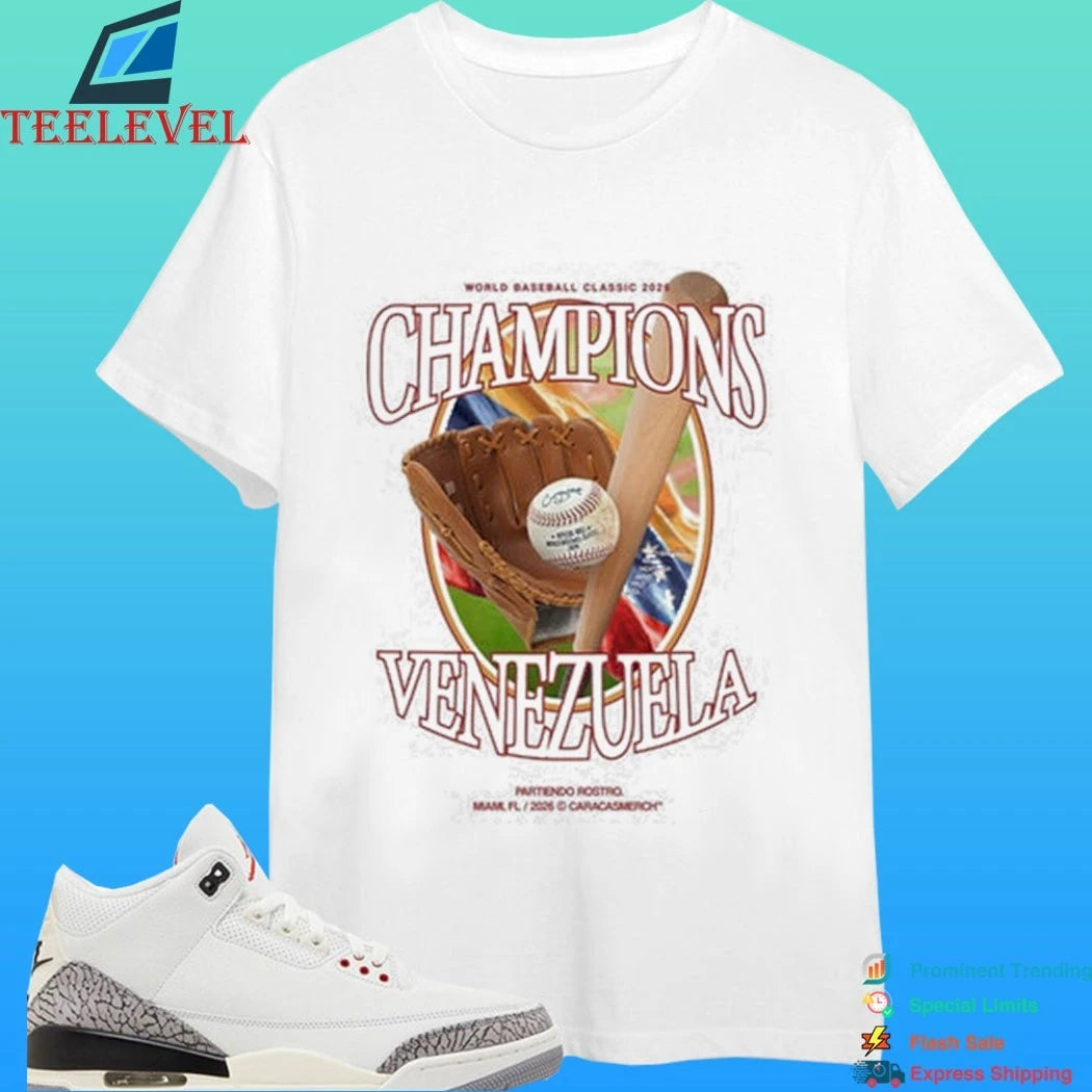 Venezuela Baseball Champions World Baseball Classic 2026 Shirt