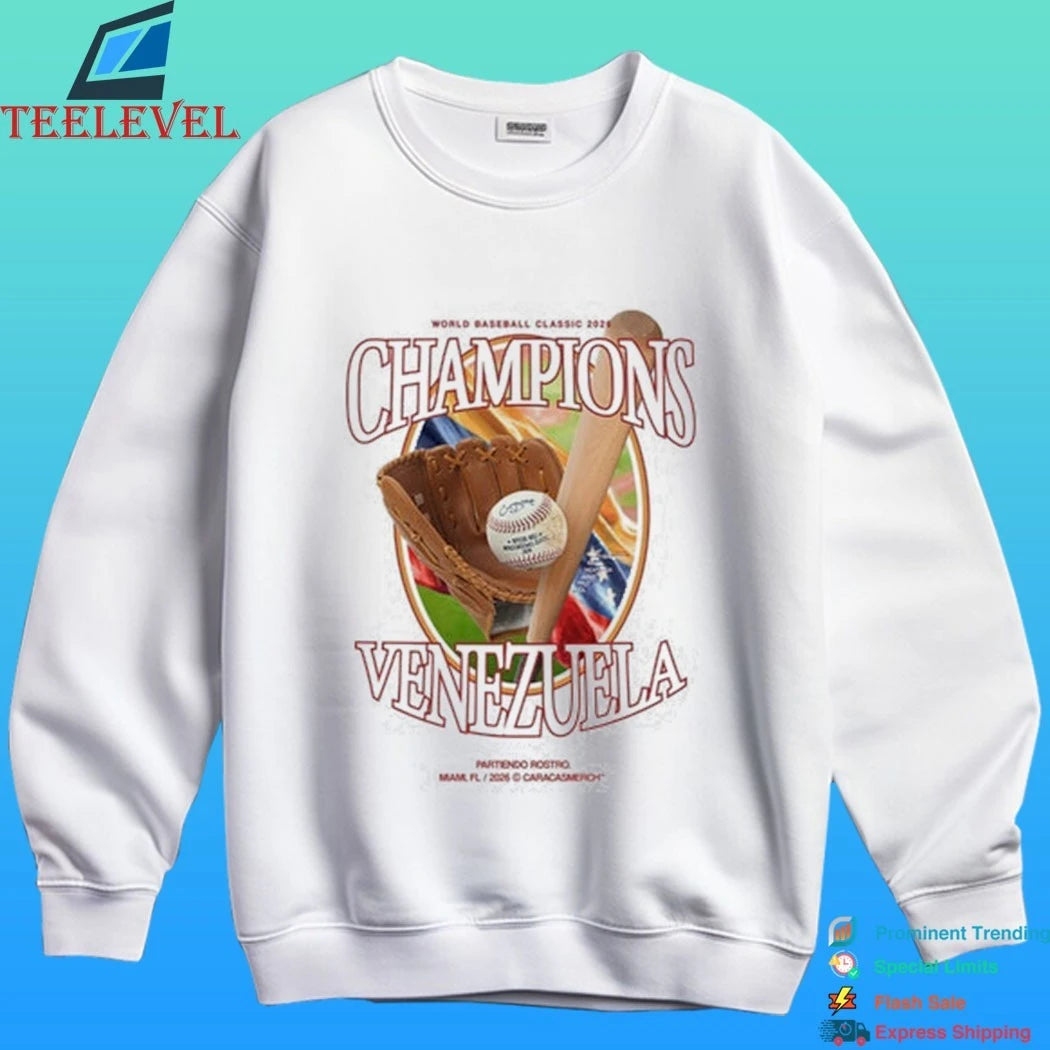 Venezuela Baseball Champions World Baseball Classic 2026 Shirt