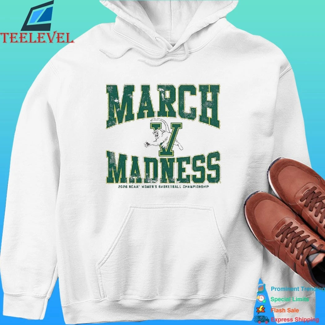 Vermont Catamounts Wbb 2026 March Madness Shirt