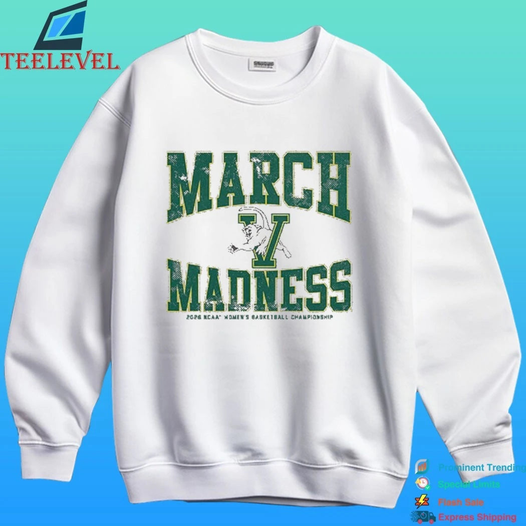 Vermont Catamounts Wbb 2026 March Madness Shirt