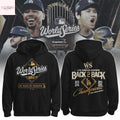 World Series Champions Los Angeles Dodgers Back To Back 2024-2025 Hoodie