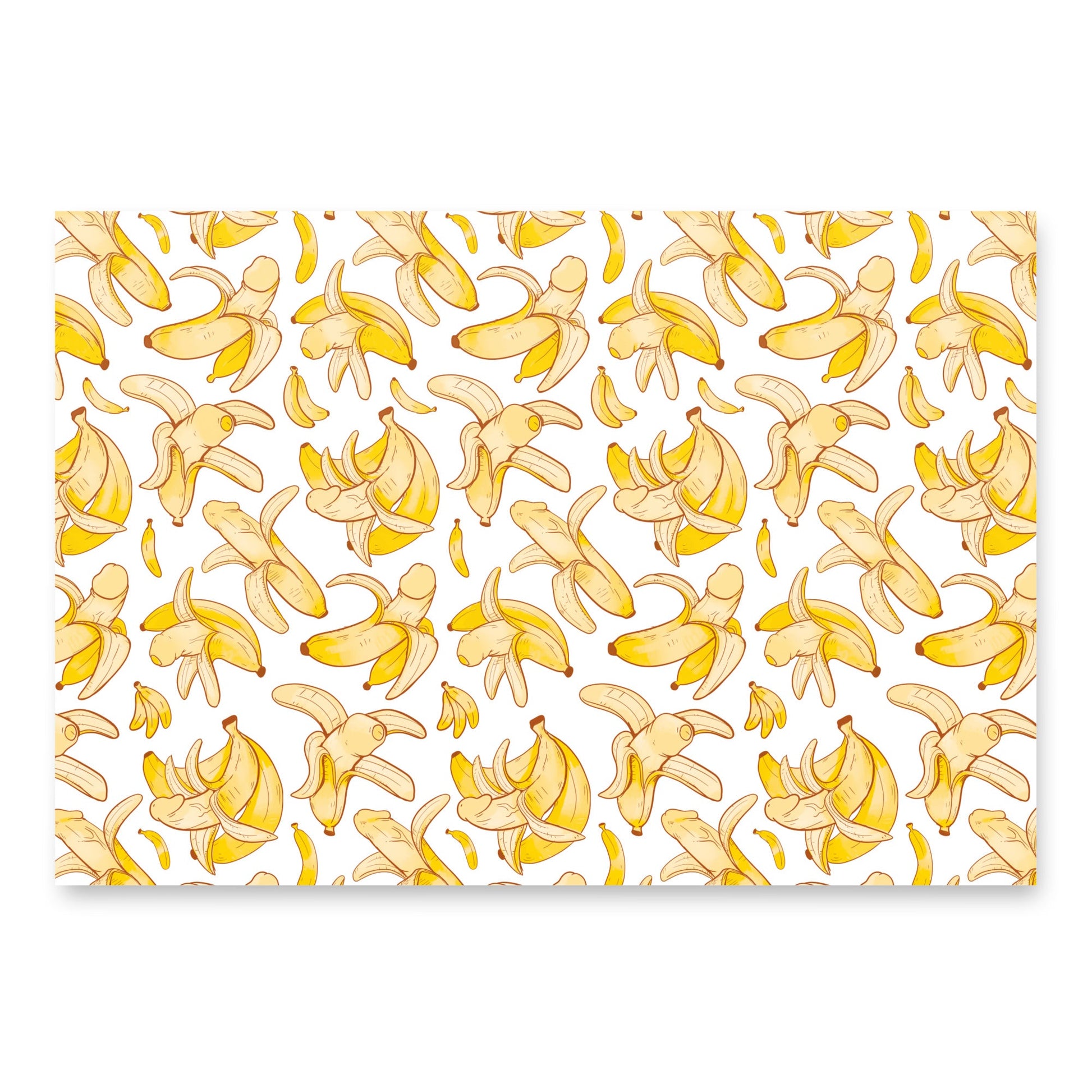 NSFW Penis Pattern Wrapping Paper Sheets